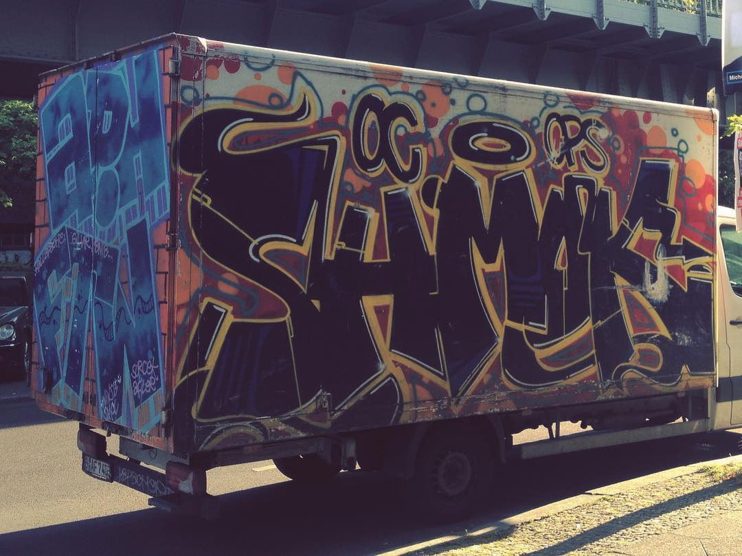 Graffiti Wall - Photo by urbanberlin