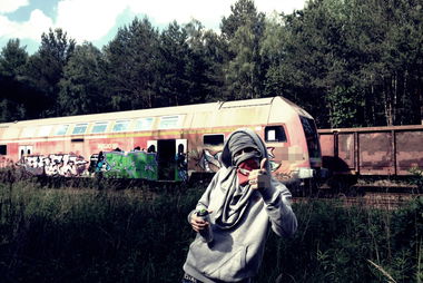 Graffiti Train - Photo by urbanberlin