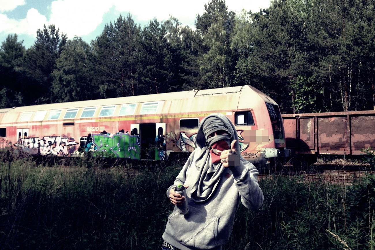 Graffiti Train - Photo by urbanberlin