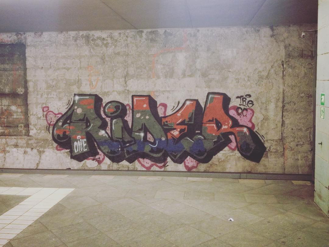 Graffiti Wall - Photo by urbanberlin