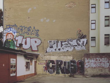 Graffiti Wall - Photo by urbanberlin