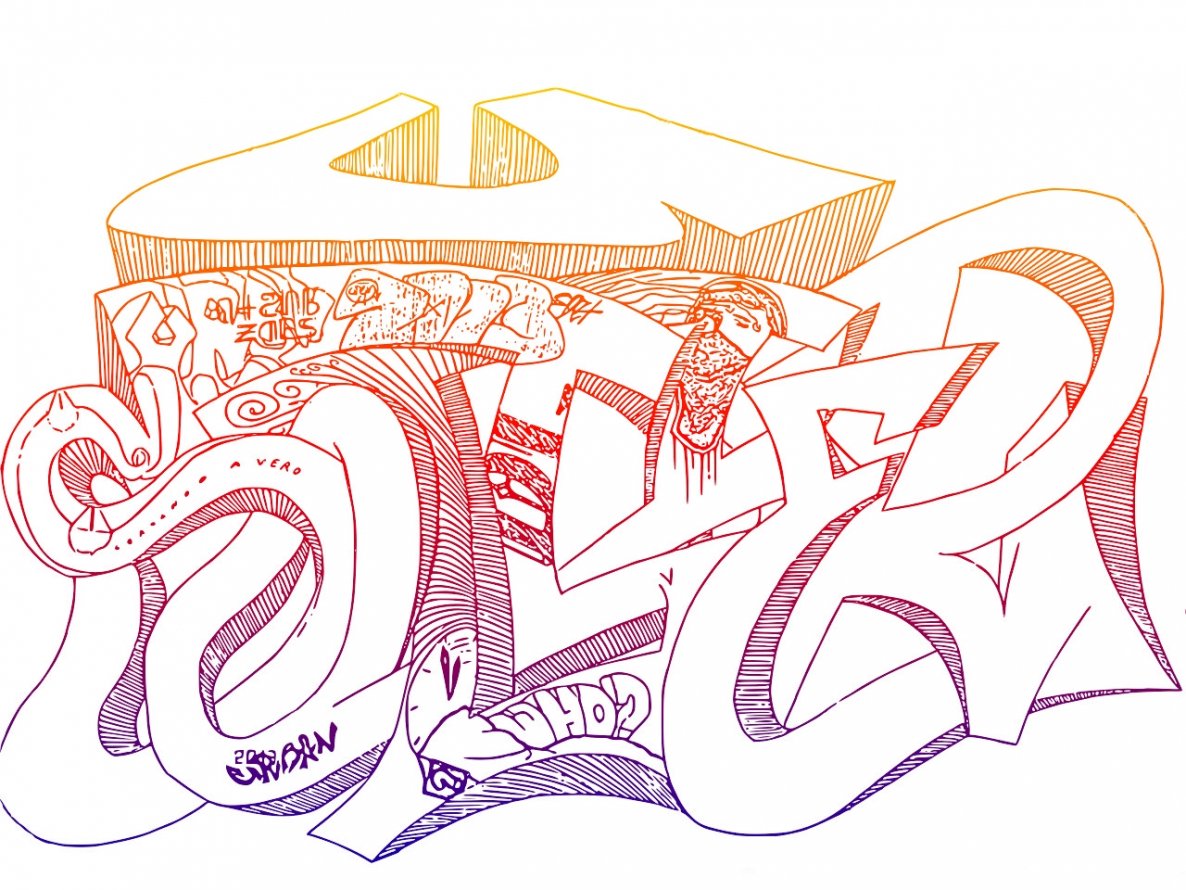 Graffiti Sketch - Photo by urbnsldr