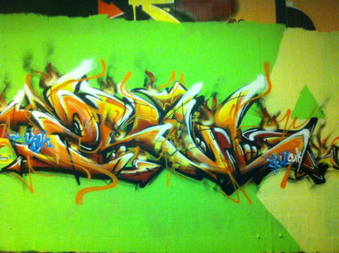 Graffiti Wall - Photo by urghs - urgh, zkulcuk, zkul