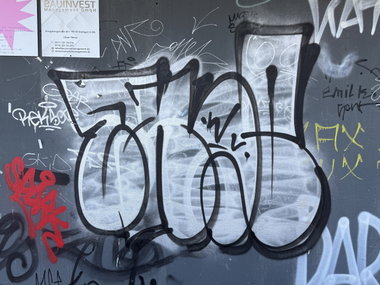 Graffiti Bombing in Stuttgart - Photo by user18372 - exoe (2026)