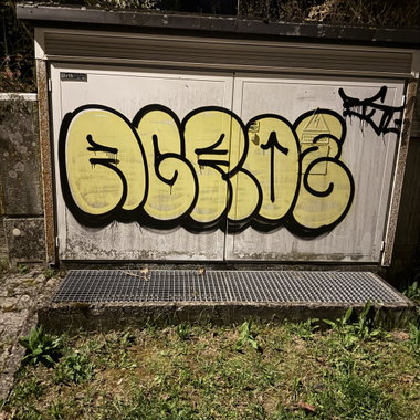 Graffiti Bombing in Flacht - Photo by user18372 - agroe (2025)