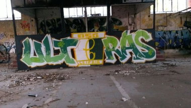 Graffiti Wall - Photo by uwe - ultras, chemie (2014)
