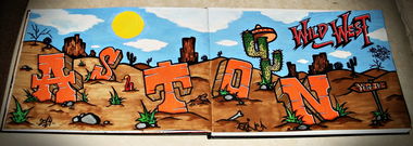 Graffiti Sketch - Photo by uzytkownik - ASTON (2014)