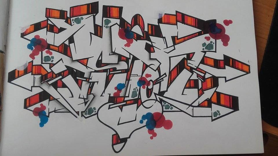 Graffiti Sketch - Photo by uzytkownik - aston (2014)