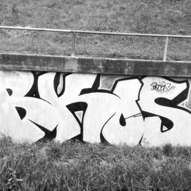 Graffiti Bombing in Wörth am Rhein - Photo by vAl - Bkos (2011)