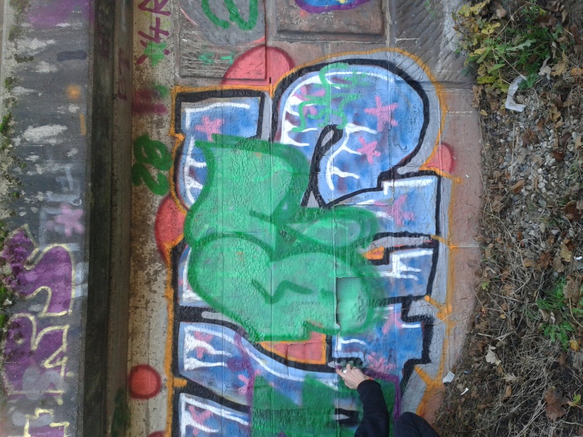 Graffiti Wall - Photo by vAl