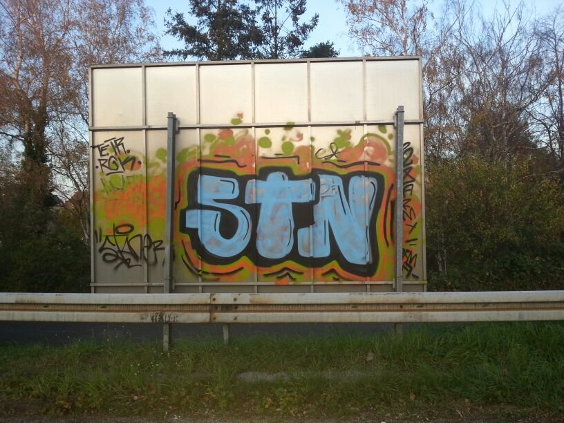 Graffiti Bombing - Photo by vAl