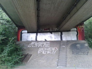 Graffiti Wall - Photo by vAl - ini, Karlsruhe (2014)