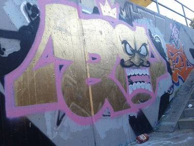 Graffiti Bombing - Photo by vAl - 28 (2014)