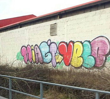 Graffiti Bombing - Photo by vaGina - Velo, Miagi (2011)