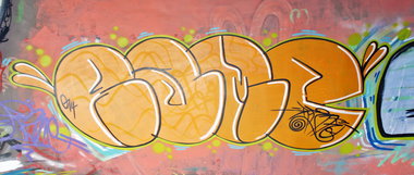 Graffiti Wall in Sankt Ingbert - Photo by vaGina - Rame (2014)