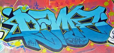 Graffiti Wall in Sankt Ingbert - Photo by vaGina - Rame (2014)