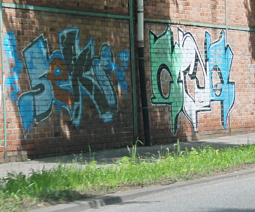 Graffiti Bombing - Photo by vaGina - Seki, Cmg