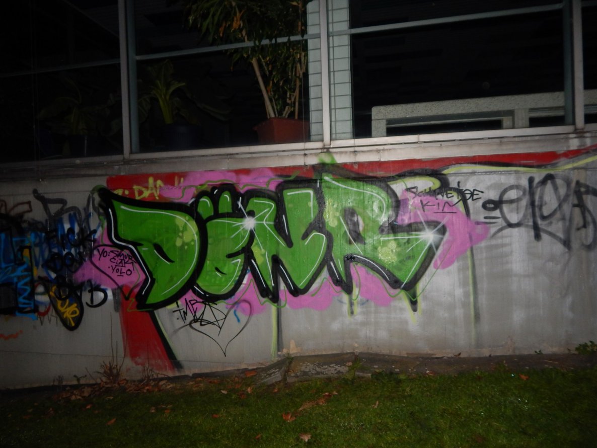 Graffiti Bombing - Photo by vandalismuss - Dönr, Döner, Nbg