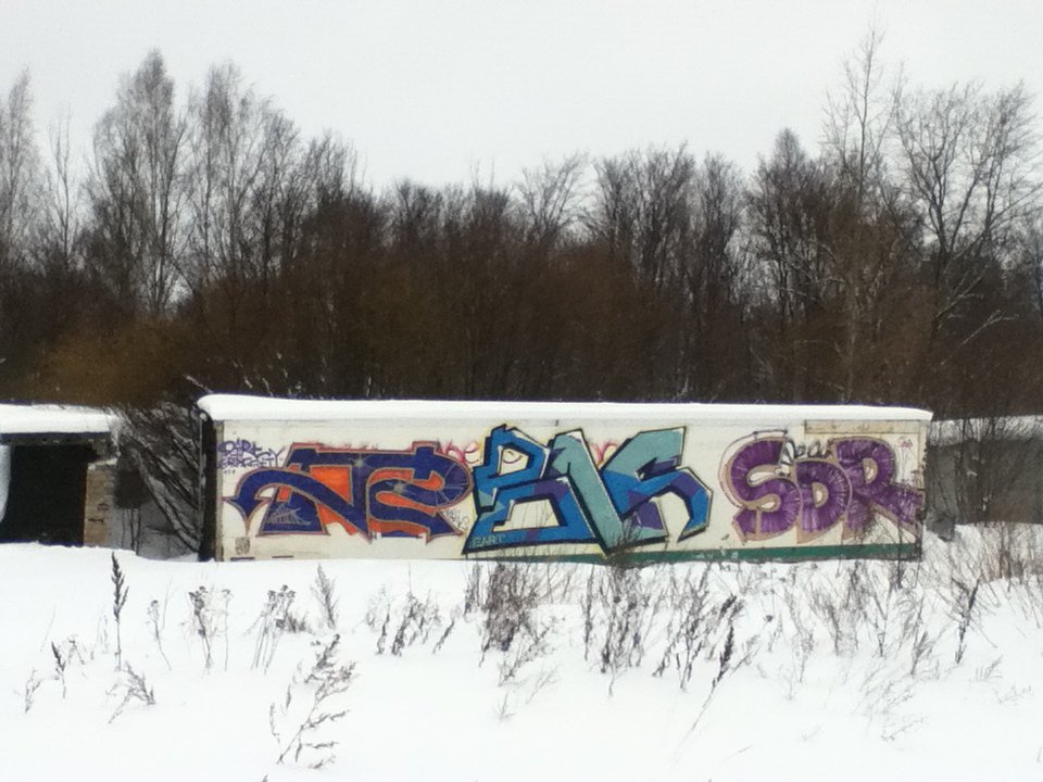 Graffiti Bombing - Photo by vavanone - bns (2014)