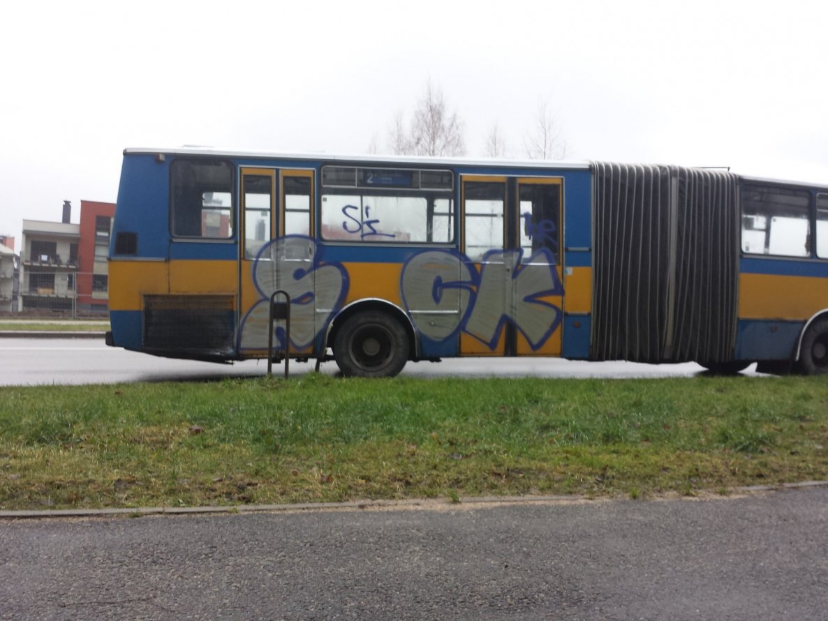 Graffiti Artwork in Vilnius - Photo by verikoolnyga - veri, kool (2013)