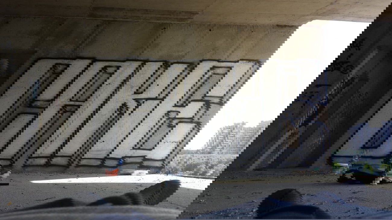 Graffiti Wall in Vilnius - Photo by verikoolnyga - pie, cake, desert (2012)