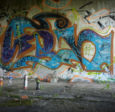 Graffiti Wall in Vilnius - Photo by verikoolnyga (2007)