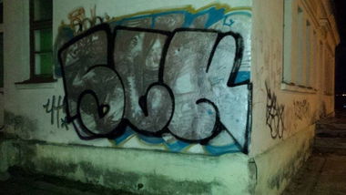 Graffiti Bombing in Vilnius - Photo by verikoolnyga - fuk4toys (2015)