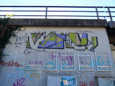 Graffiti Bombing in Bremen - Photo by viciousLove - vcu (2016)