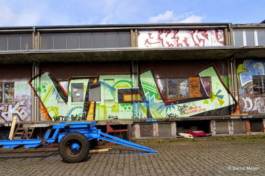 Graffiti Bombing in Bremen - Photo by viciousLove - vcu (2016)