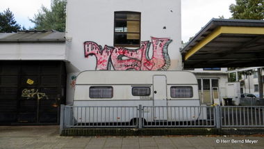 Graffiti Bombing in Bremen - Photo by viciousLove - vcu (2016)