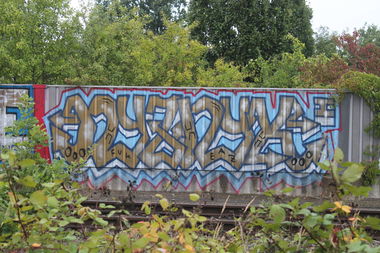 Graffiti Bombing in Bremen - Photo by viciousLove - vcu, nyznyx, eaz (2016)