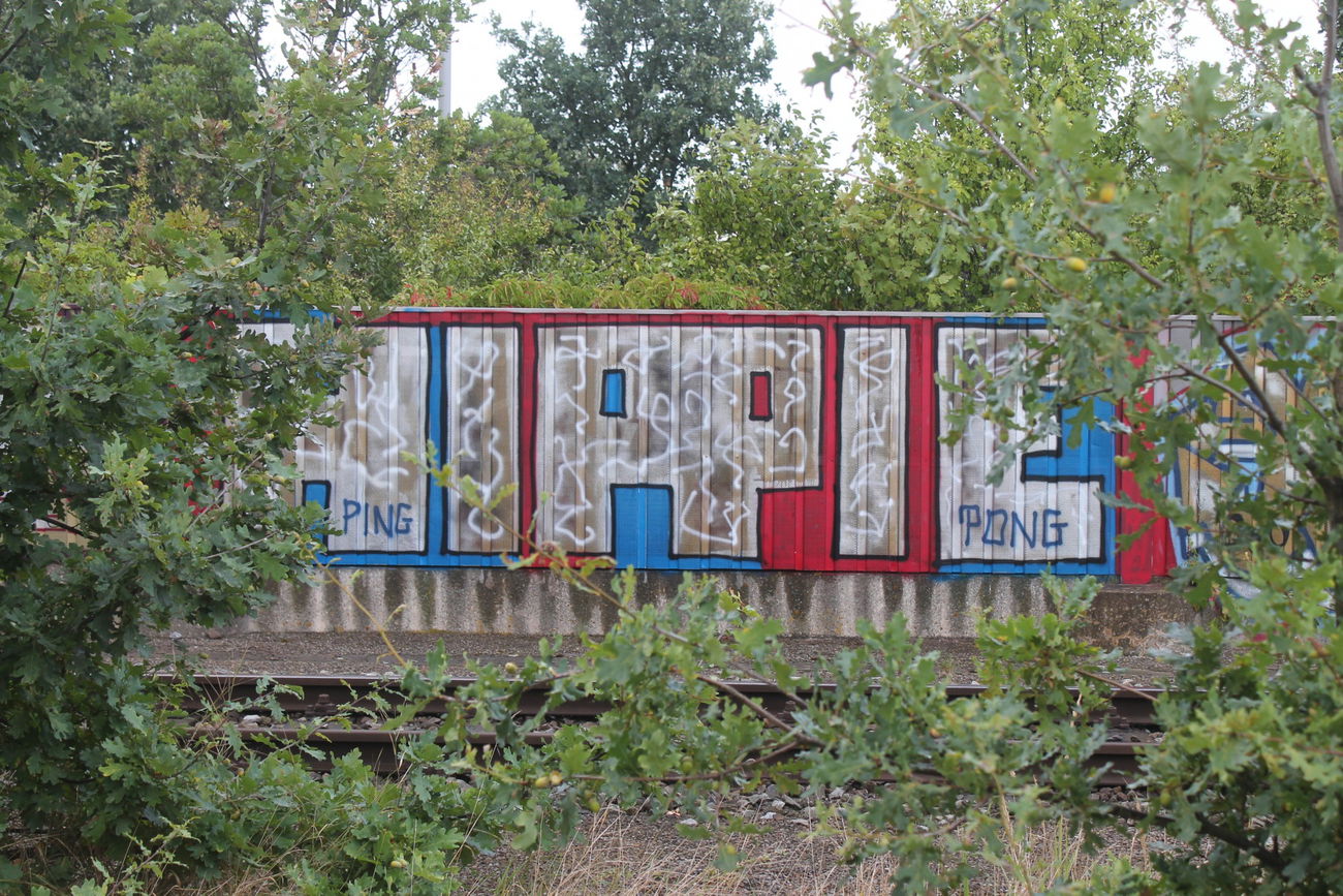 Graffiti Bombing in Bremen - Photo by viciousLove - vcu, nyznyx, eaz (2016)