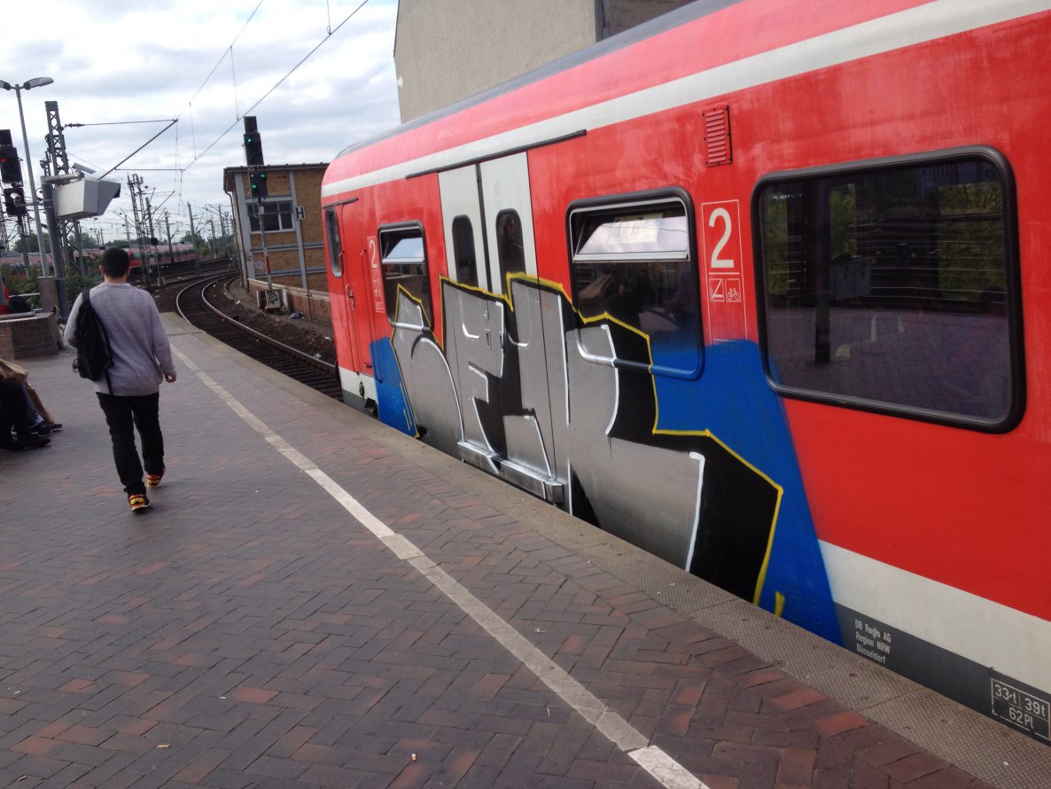 Graffiti Train - Photo by vis_absoluta1312 - SEK (2014)