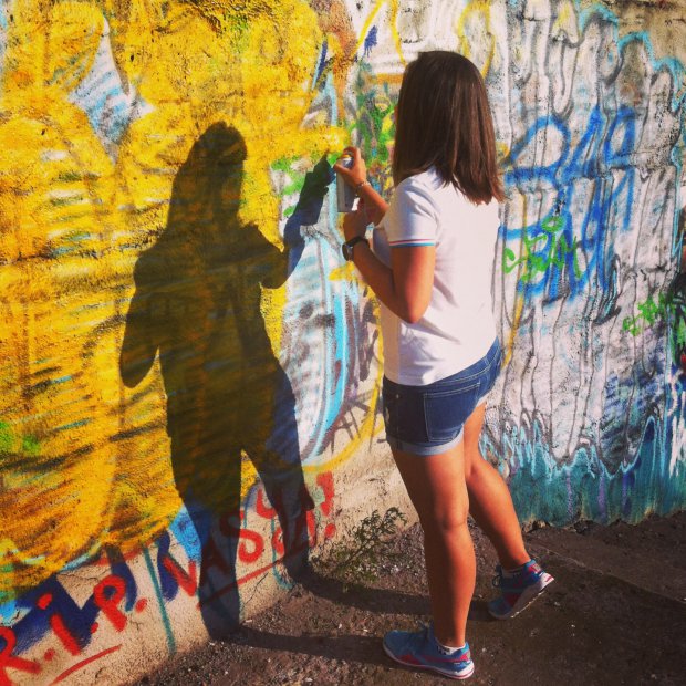 Graffiti Bombing - Photo by vitalyaskone (2013)