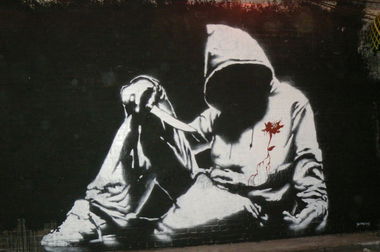 Graffiti Street Art in London - Photo by vokal - Banksy