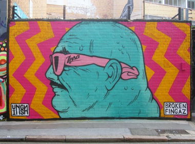 Graffiti Wall in London - Photo by vokal - Insa
