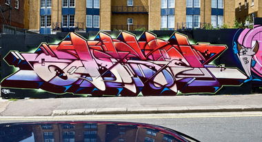 Graffiti Wall in London - Photo by vokal - Odisy