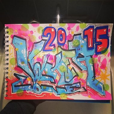 Graffiti Sketch - Photo by volkerone (2015)