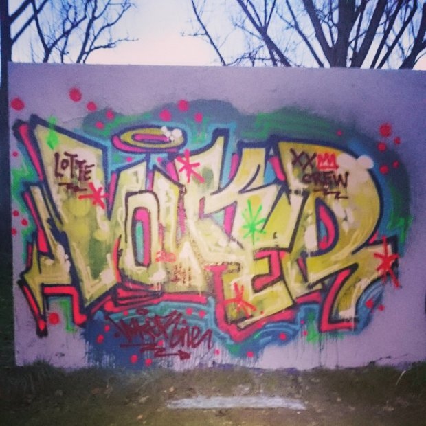 Graffiti Wall in Paderborn  - Photo by volkerone - volker