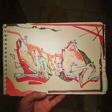 Graffiti Sketch - Photo by volkerone - volker