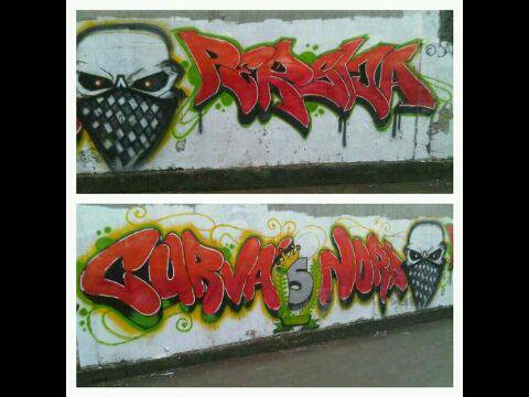 Graffiti Wall in Indonesia - Photo by w30