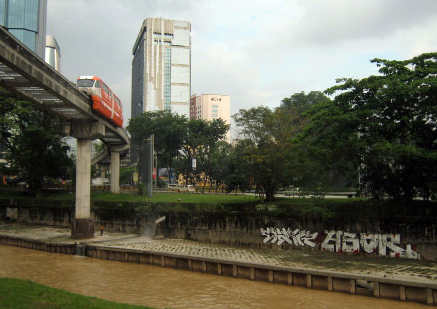 Graffiti Wall in Kuala Lumpur - Photo by wacm - wacm, asor (2013)