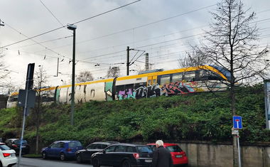 Graffiti Train - Photo by waikiki - temaeker