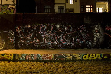 Graffiti in Köln - Photo by wallsdontlie - böser, halloffame, köln