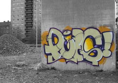 Graffiti Bombing in Leverkusen - Photo by wallsdontlie - puls
