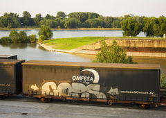 Graffiti Train in Köln - Photo by wallsdontlie - cops, freight, cargo