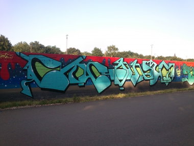 Graffiti Wall in Köln - Photo by wallsdontlie - coconut, alme, köln (2013)