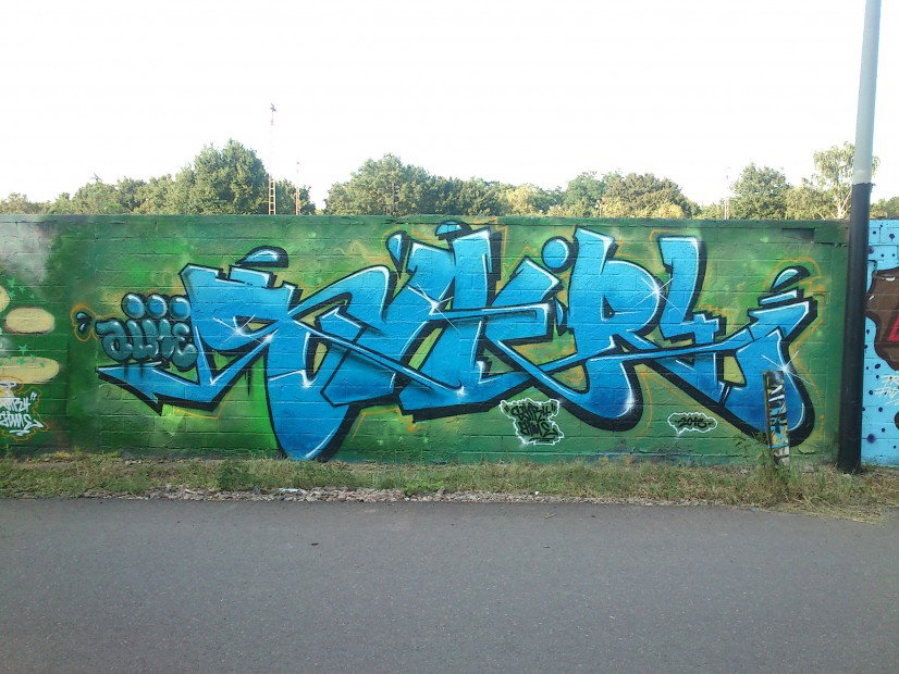 Graffiti Wall in Köln - Photo by wallsdontlie - sair4, alme, köln (2013)