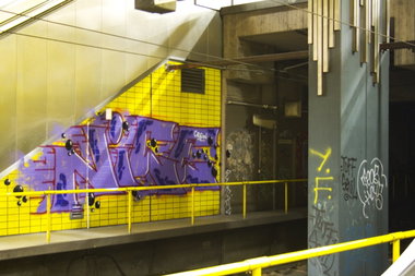 Graffiti Wall in Köln - Photo by wallsdontlie - nice, underground, köln
