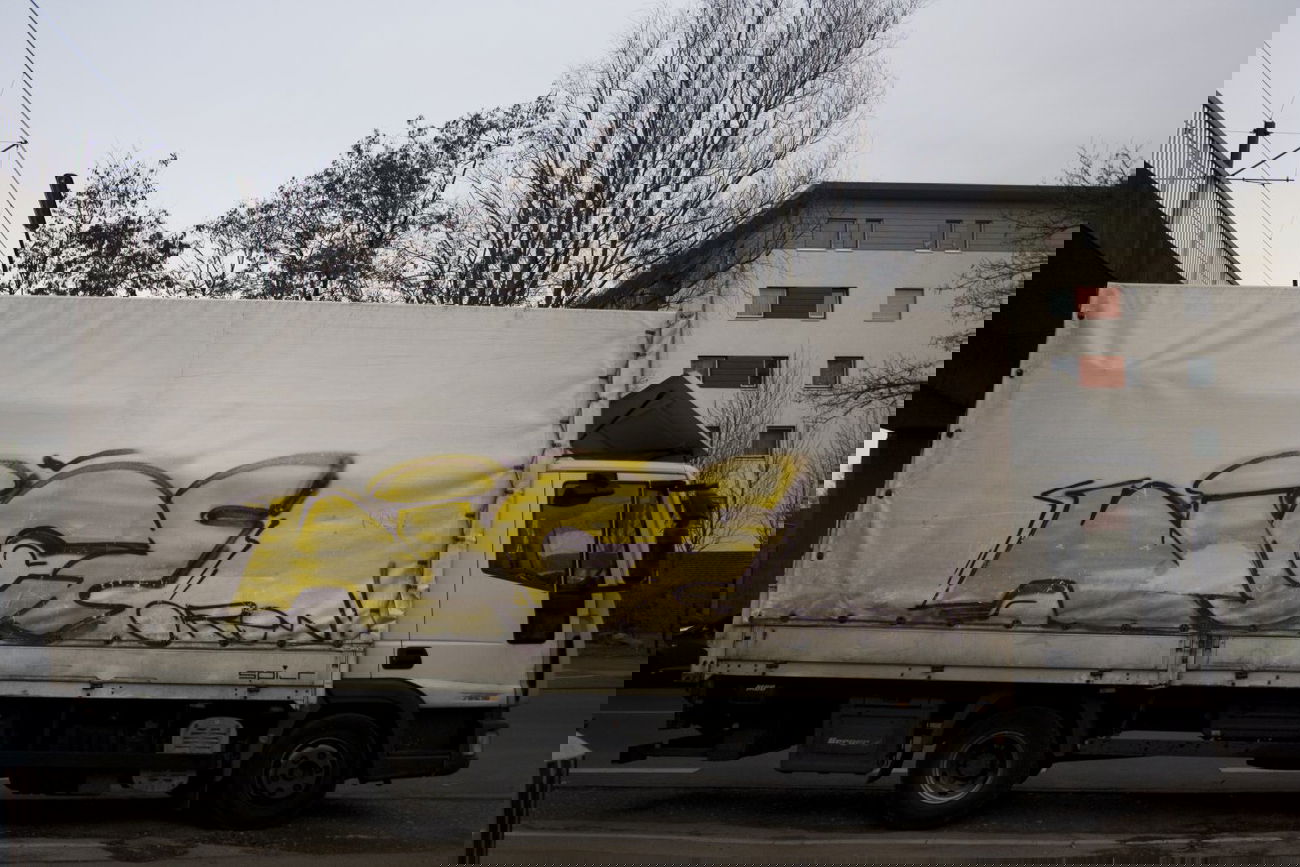Graffiti Bombing in Köln - Photo by wallsdontlie - nice, truck